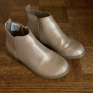 Gap Kids Metallic ankle booties